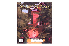 Oil painting on Suburban Essex Magazine cover
